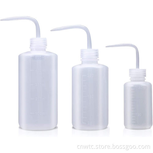 Chemistry Lab Wash Bottles: 250ml, 500ml, and 1000ml Sizes Available